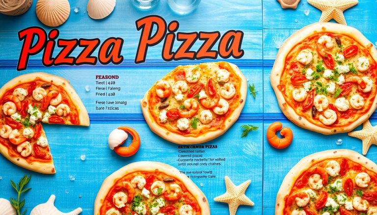 red lobster pizza menu