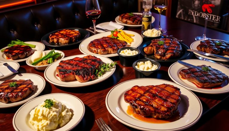 red lobster steak menu