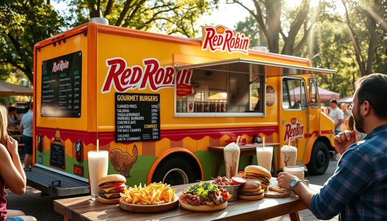 red robin food truck menu