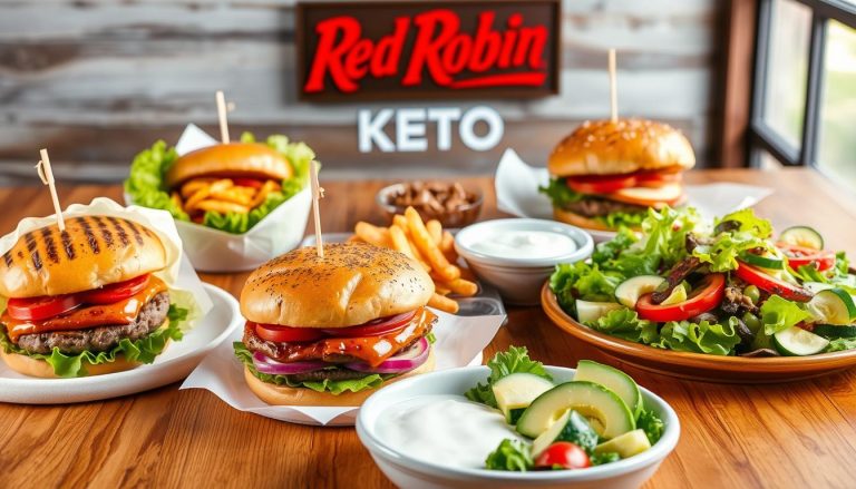 red robin keto menu