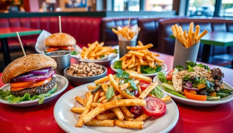 red robin vegan menu