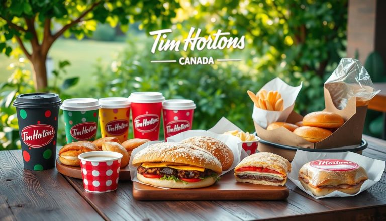 tim hortons canada menu