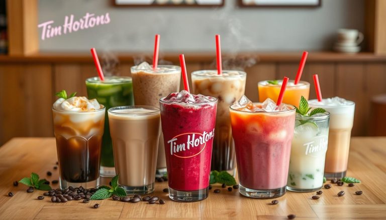 tim hortons drink menu