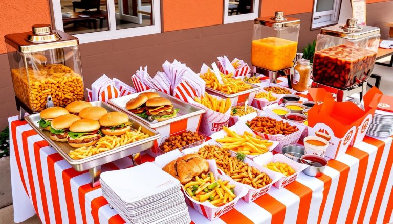 whataburger catering menu