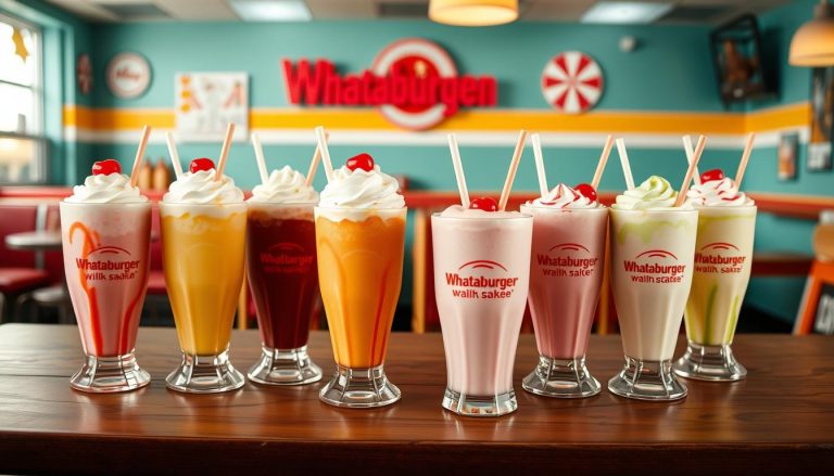 whataburger milkshake menu