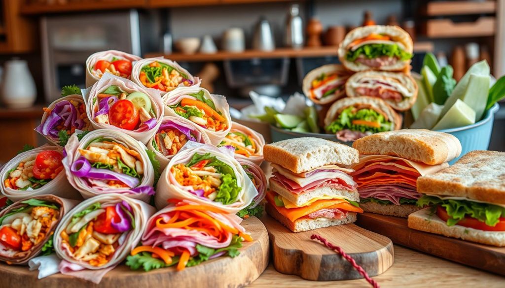 wraps versus sandwiches