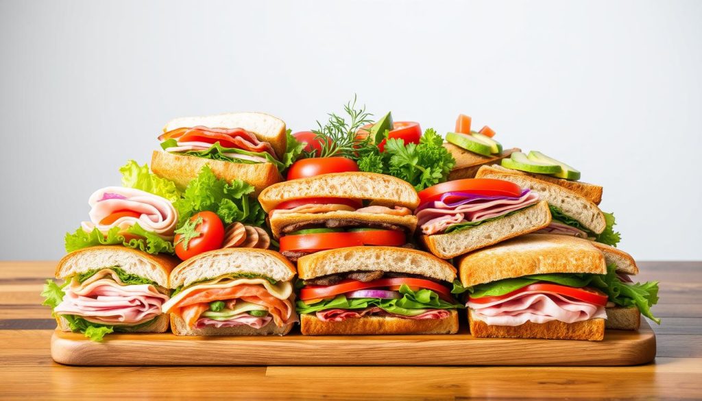 Grab and Go Catering Sandwich Platter Customization