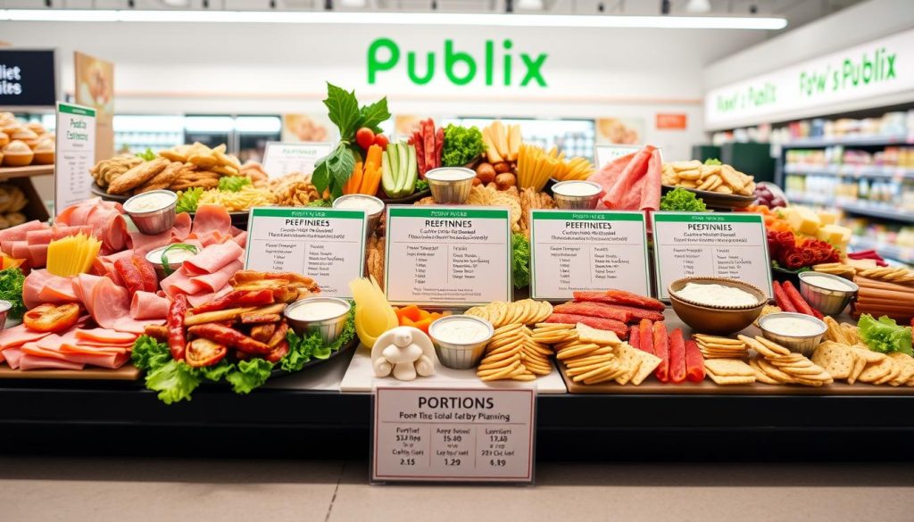 Publix Party Platters Portion Planning