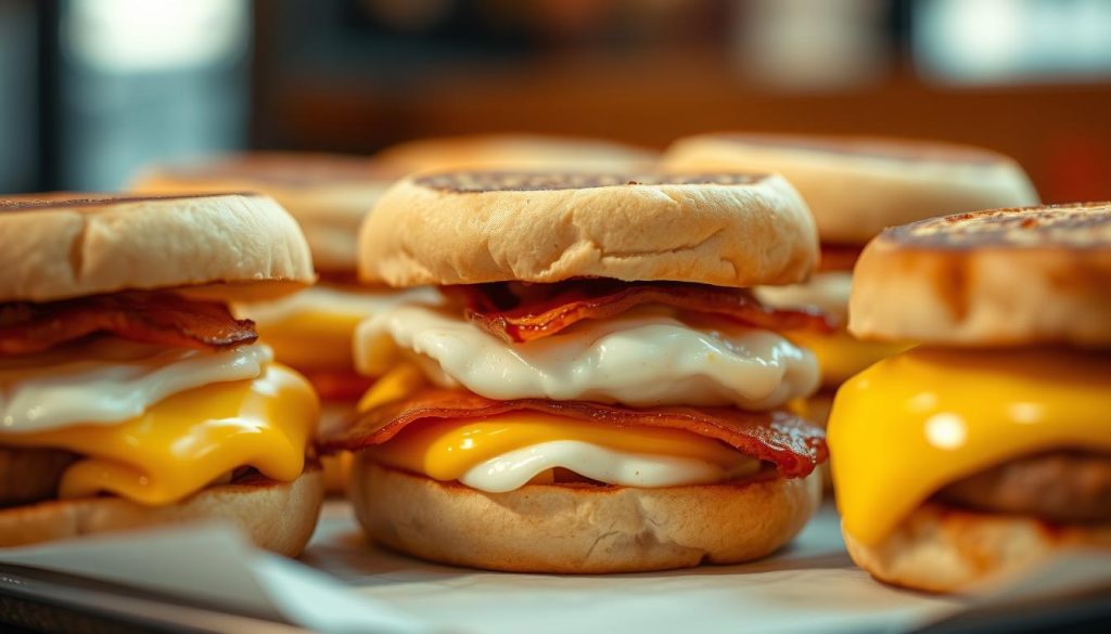 Tim Hortons Breakfast Sandwiches