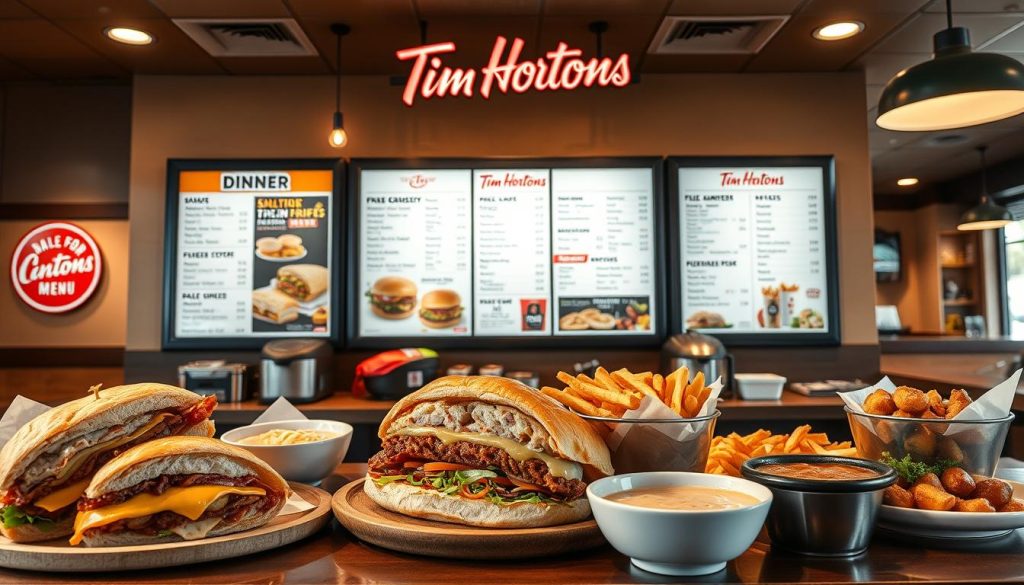 Tim Hortons Dinner Menu Options