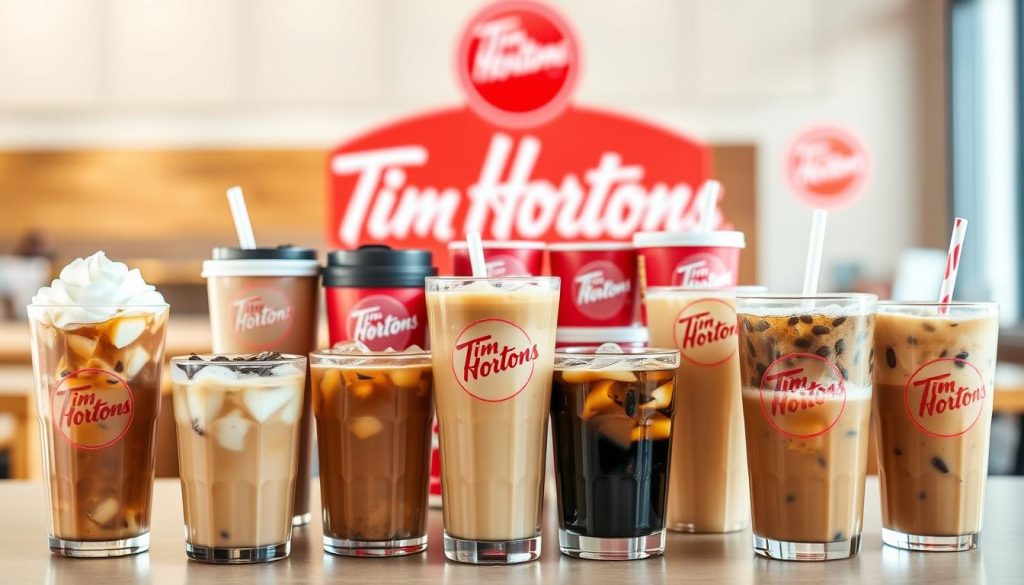 Tim Hortons Iced Coffee Varieties