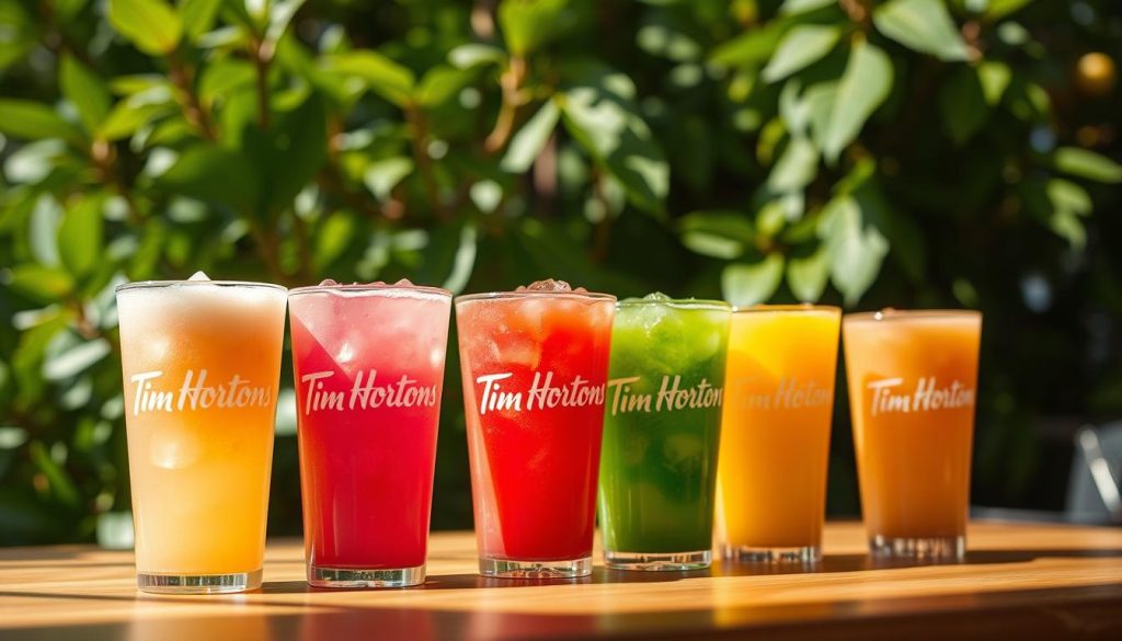 Tim Hortons Refreshers Flavor Lineup