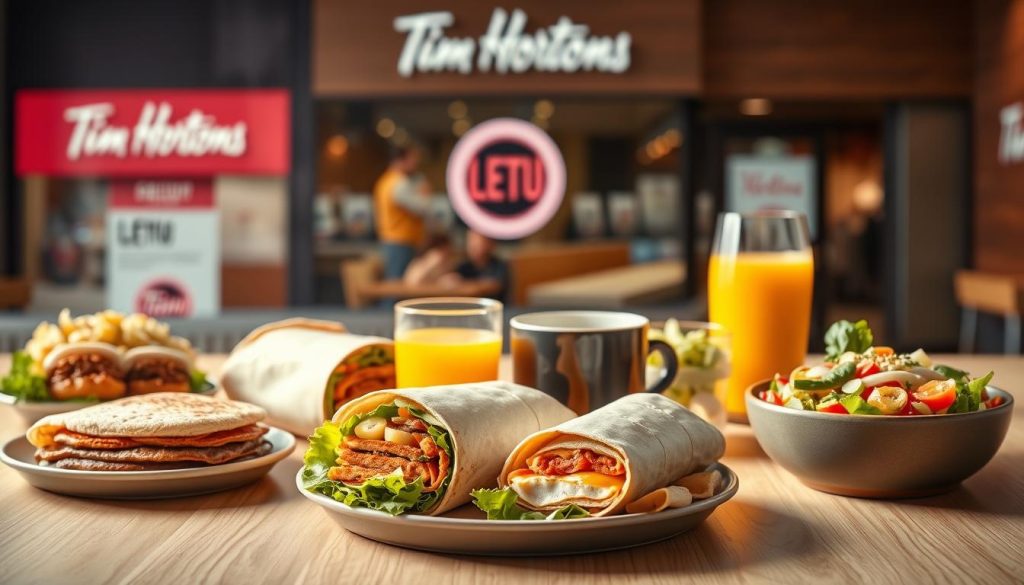 Tim Hortons Vegetarian Breakfast Menu