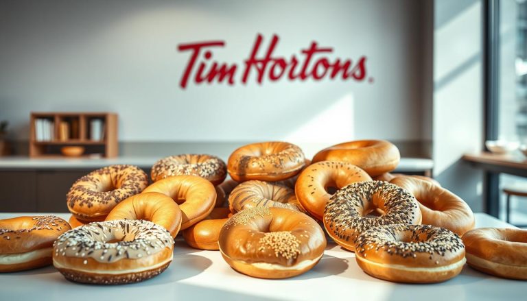 tim hortons bagels menu