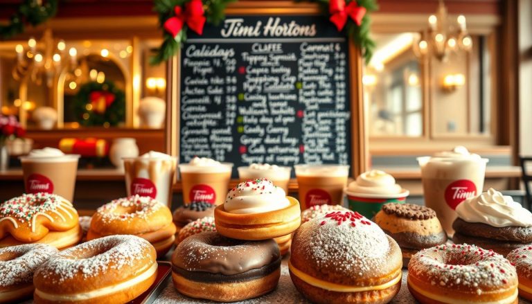 tim hortons holiday menu